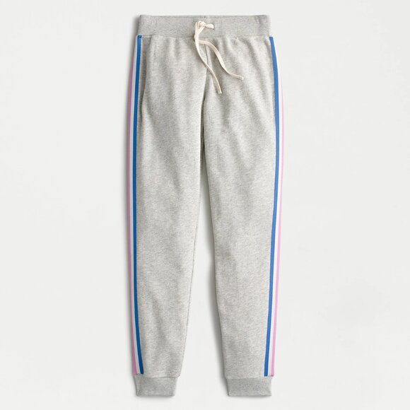 NWT-XS, S, M, XXL-J.Crew Retro striped jogger pant in original cotton terry